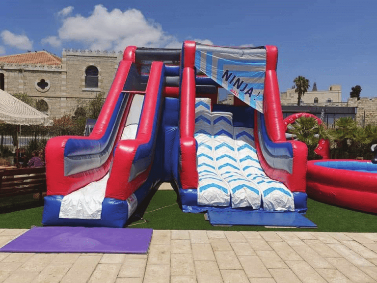 מתנפח מסלול נינג'ה